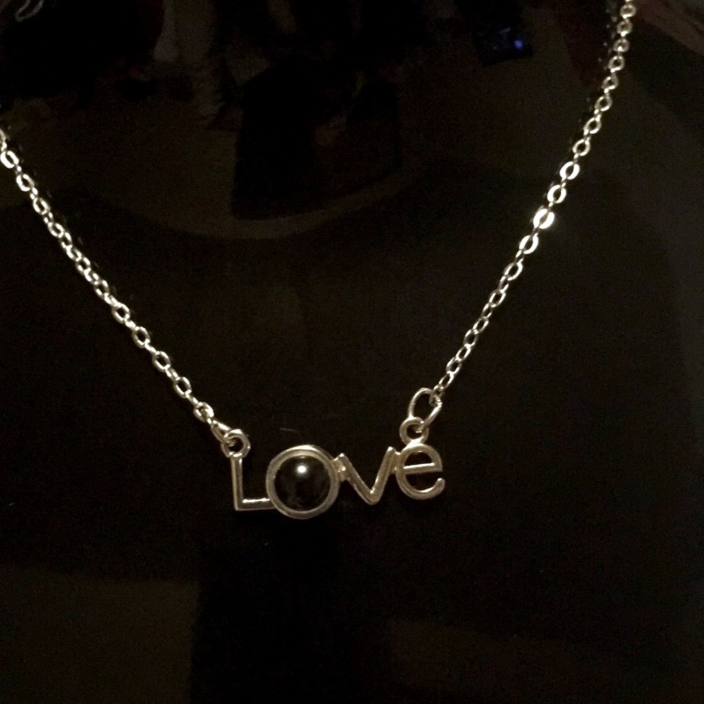 SS925 Global I Love You In 100 Different Languages Necklace